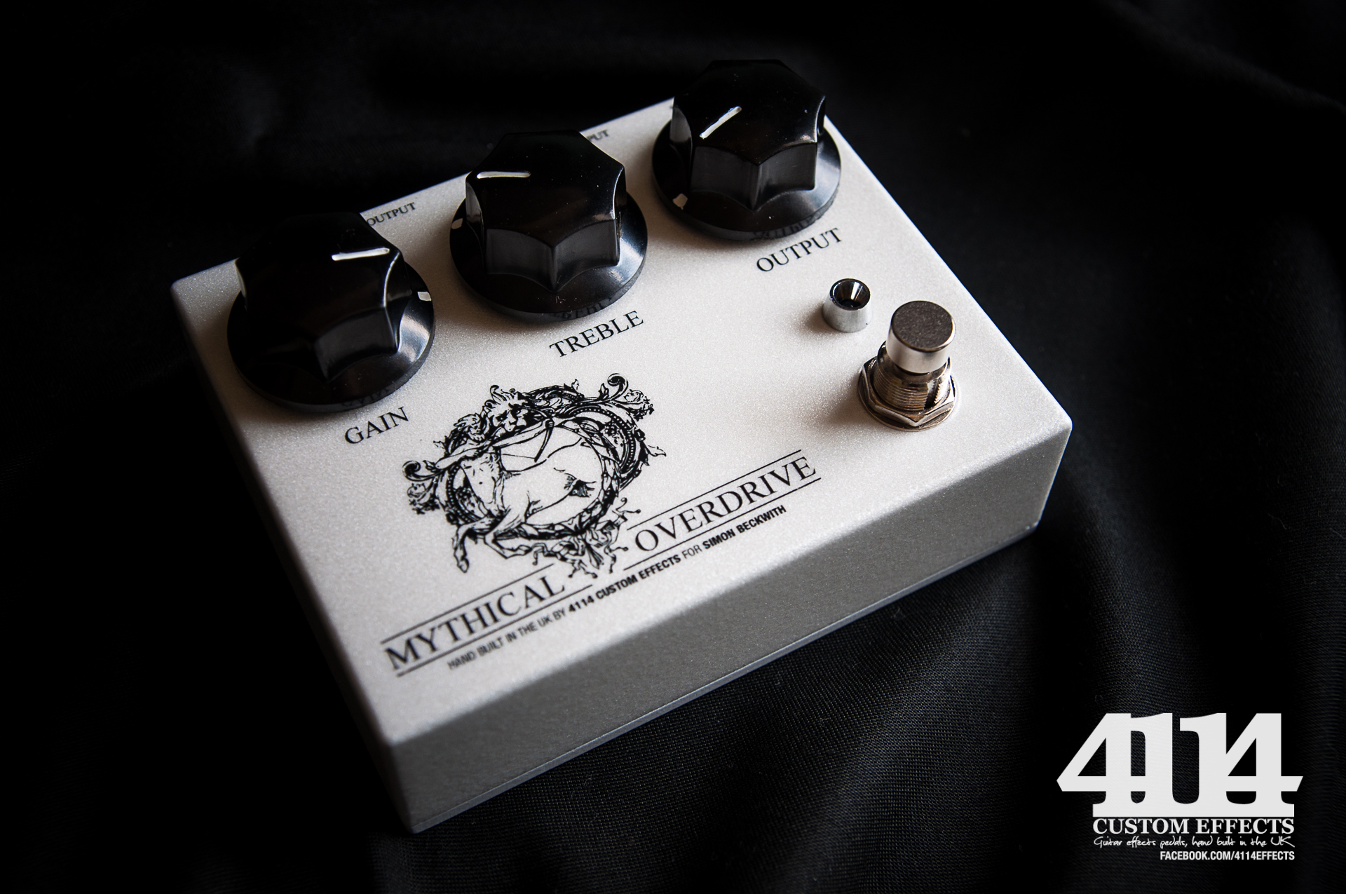 Mythical Overdrive with custom white pearl finish | 4114