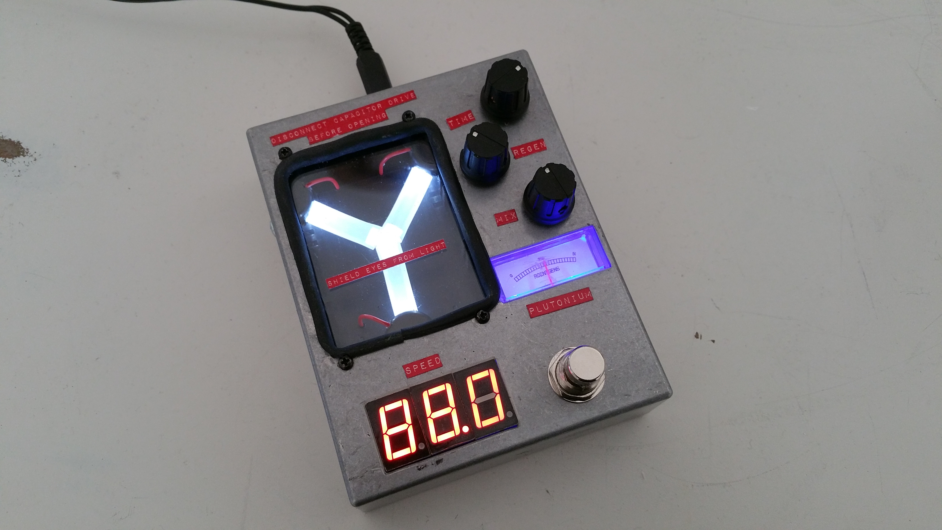 Flux capacitor update 4114 Custom Guitar Effects